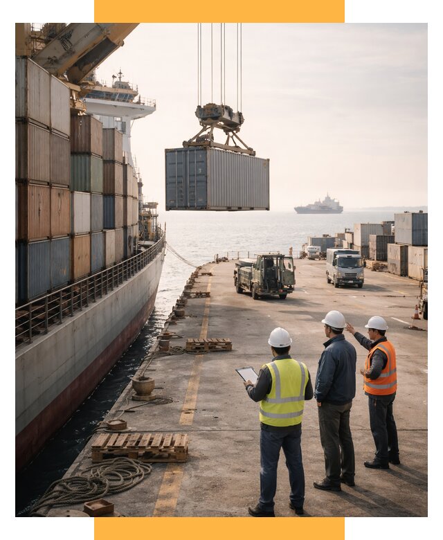 Морские перевозки грузов по миру от 45459 р. | СетСервис-Бкс