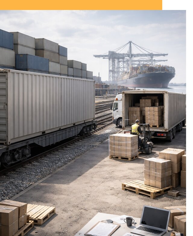 Мультимодальные перевозки грузов по миру от 45459 руб