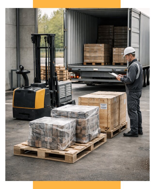 Доставка оборудования из Европы под ключ от 45459 р. | СетСервис-Бкс