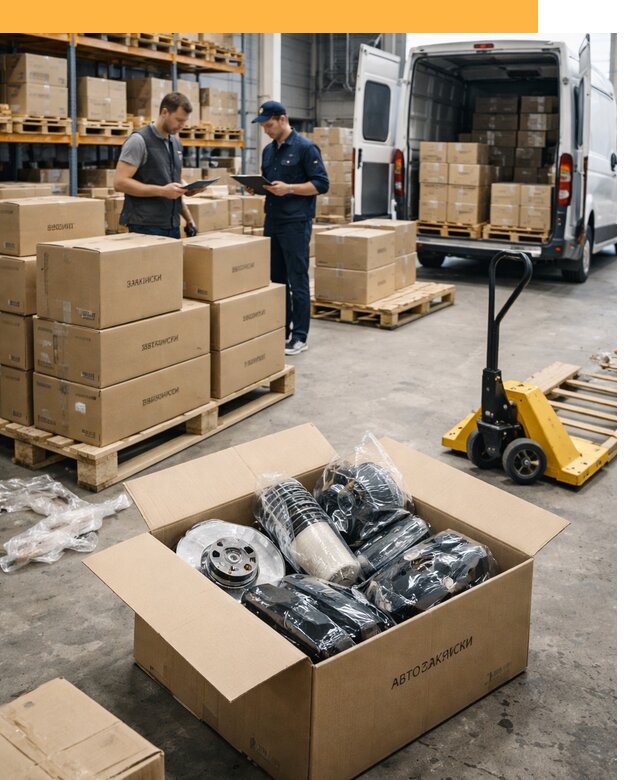 Доставка автозапчастей из Европы от 12628 руб быстро и надёжно