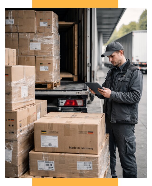 Доставка грузов из Германии от 45459 р. быстро - СетСервис-Бкс