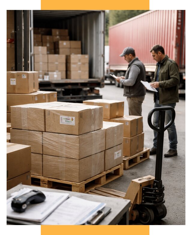 Доставка грузов из Италии в Россию от 18184 р. СетСервис-Бкс