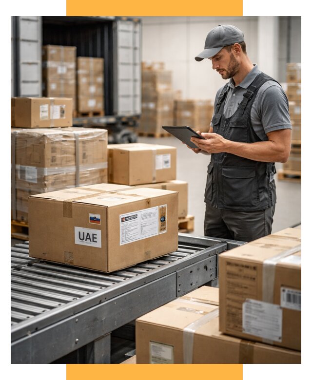 Доставка грузов из ОАЭ в Россию от 606 р., СетСервис-Бкс