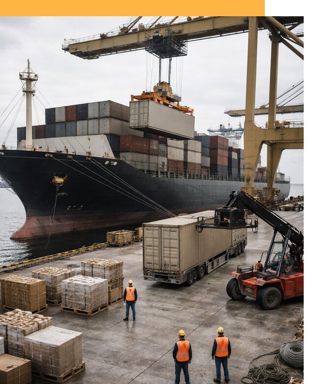 Морские перевозки из Индии: доставка FCL/LCL, таможня от 121224