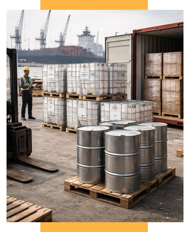 Доставка химического сырья из Индии от 252550 р. | СетСервис-Бкс