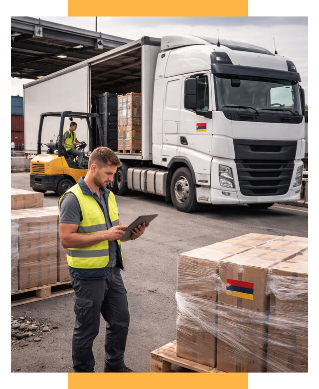 Автоперевозки из Армении от 95969 р. — услуги СетСервис-Бкс