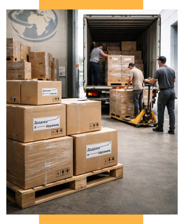 Доставка грузов в Израиль и экспорт от 45459 р. СетСервис-Бкс
