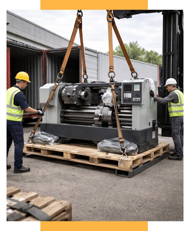 Перевозка станков и таможня от 60612 р. | СетСервис-Бкс логистика