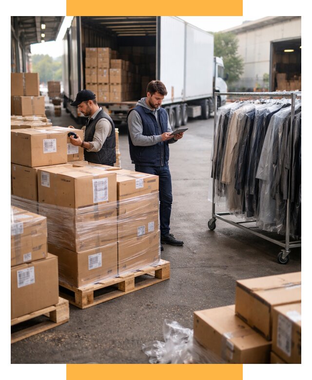 Перевозка и доставка одежды из Китая от 7577 р., СетСервис-Бкс