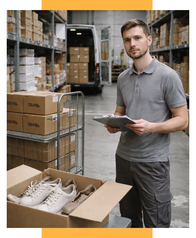 Доставка обуви из Китая и Турции от 4546 р. СетСервис-Бкс