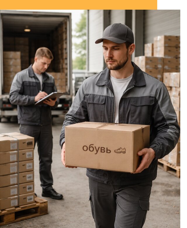 Международная перевозка обуви с таможенным оформлением от 4546