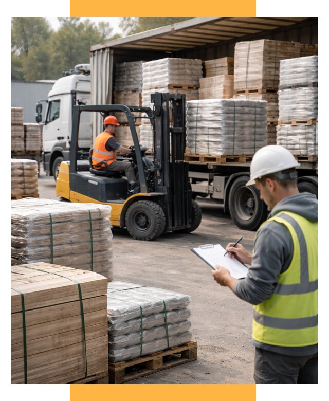 Перевозка строительных материалов от 5556 р. | СетСервис-Бкс