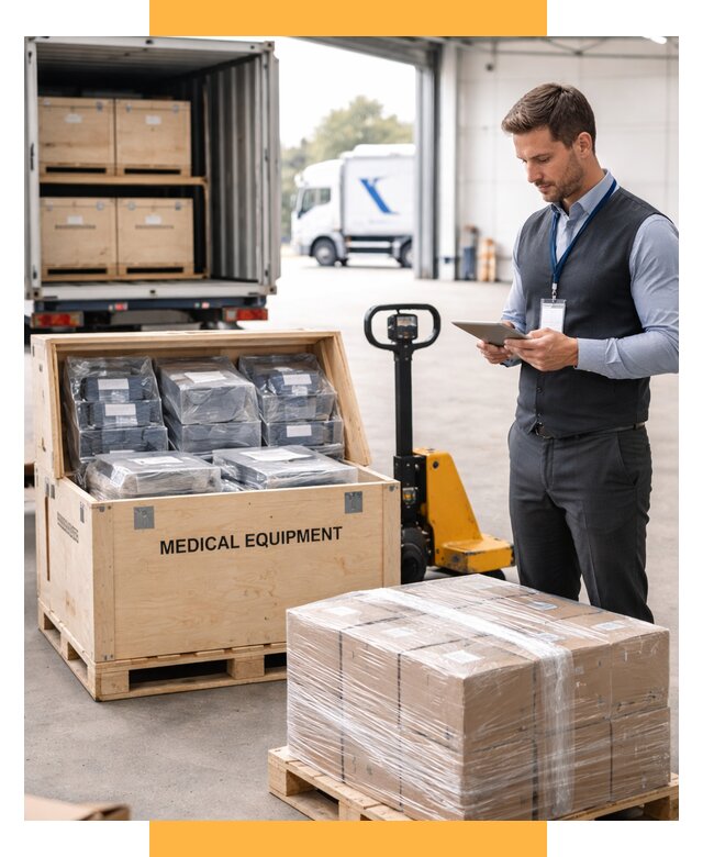 Перевозка медицинского оборудования от 15153 р. в СетСервис-Бкс