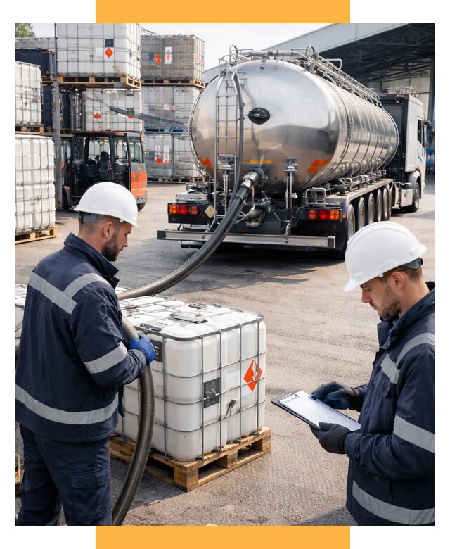 Перевозка химического сырья от 8587 р. Логистика СетСервис-Бкс