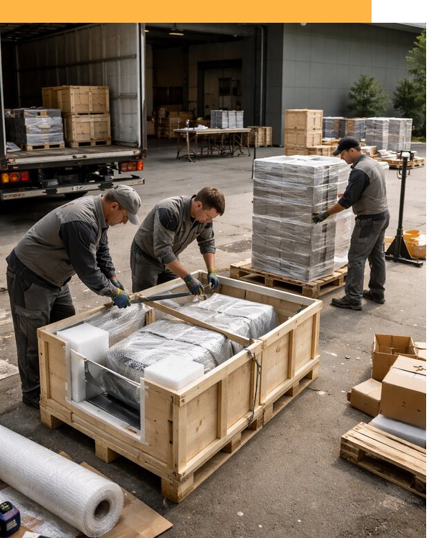 Перевозка выставочных грузов по миру от 25255 руб за м2 с таможней