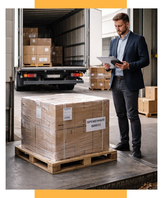 Временный вывоз товаров под ключ от 8082 р. | СетСервис-Бкс