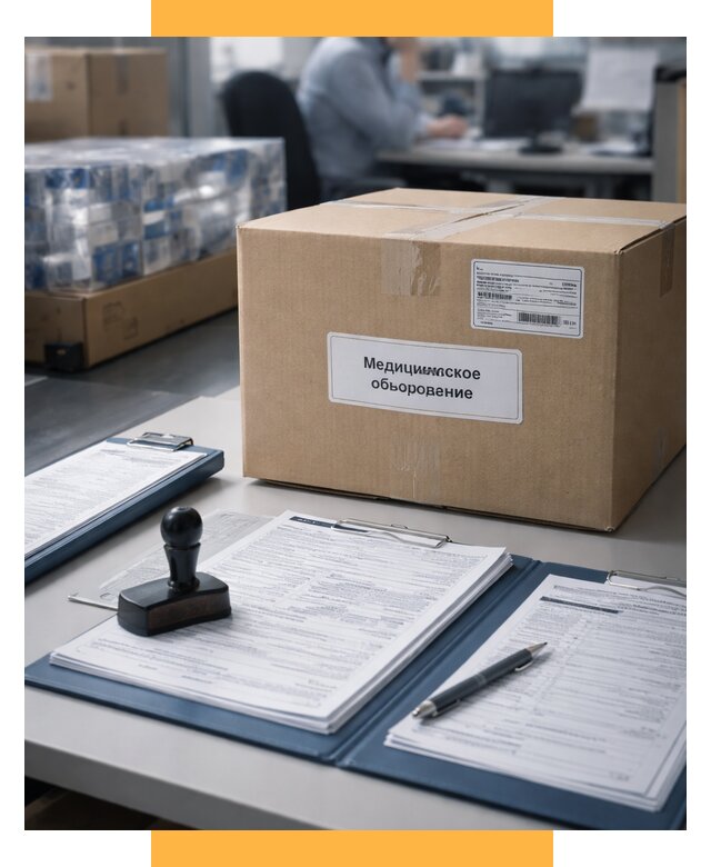 Таможенное оформление медоборудования от 12122 р. | СетСервис-Бкс
