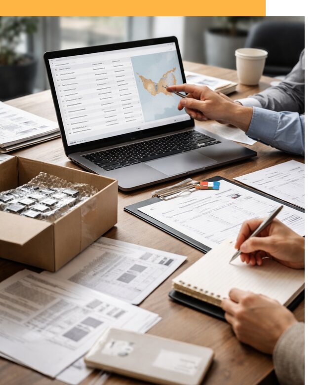 Поиск надежного поставщика в ОАЭ от 12122 рублей