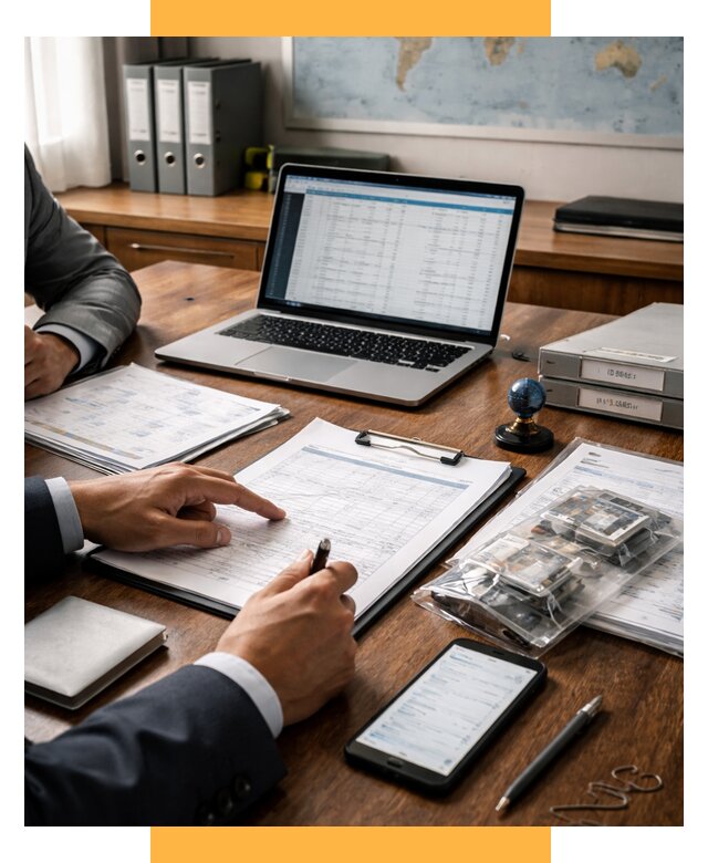 Проверка поставщика за рубежом от 8587 р. | СетСервис-Бкс аудит