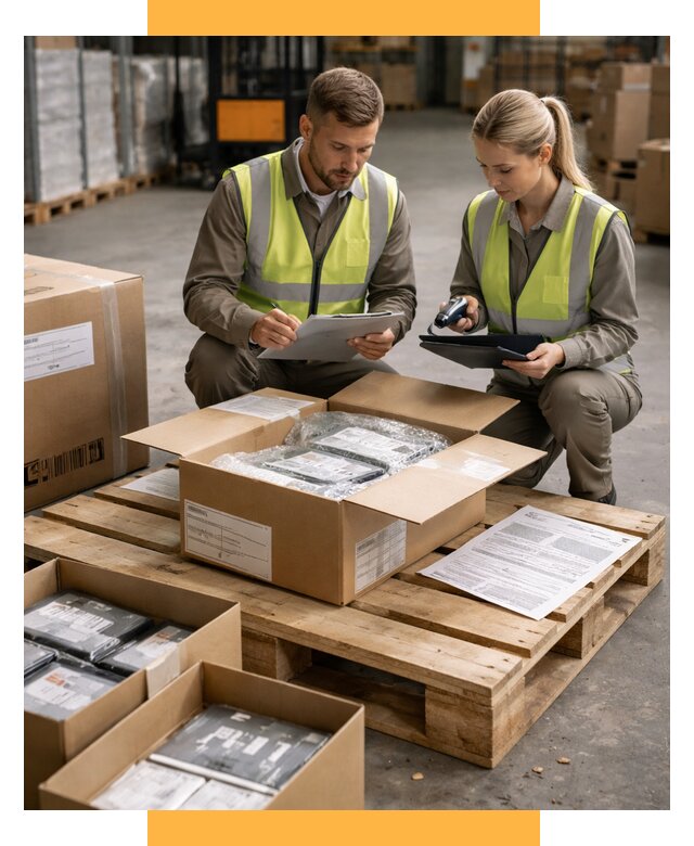 Инспекция товара перед отправкой от 4546 р. | СетСервис-Бкс