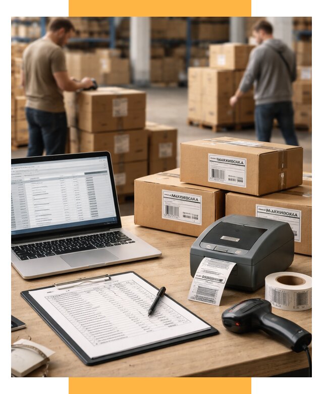 Маркировка импортных товаров от 4546 р. под ключ, СетСервис-Бкс